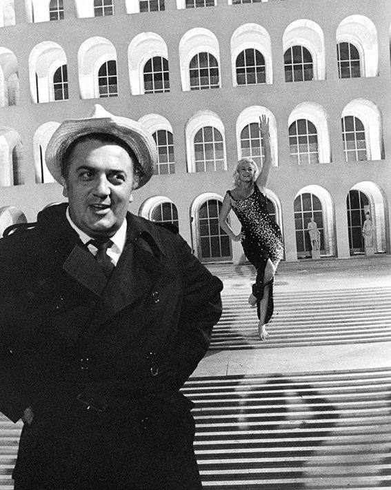 Federico Fellini & Anita Ekberg Cinecitta’ - Rome, 1962
