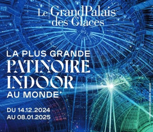 La plus grande patinoire au Monde est de retour dans le Grand Palais